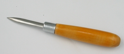 Burnisher with Wooden Handle - Straight 1
