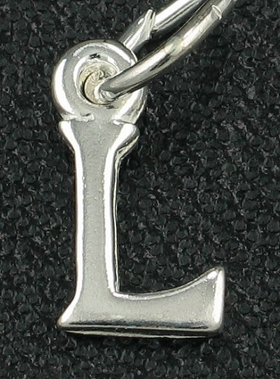 STG Sterling Silver Alphabet Charm - L SOLD OUT 1