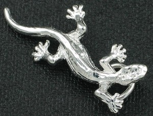 STG (Sterling Silver) Australiana Charm  -  Lizard 1
